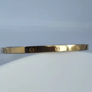 צמיד סטנסטיל קשיח מעוצב